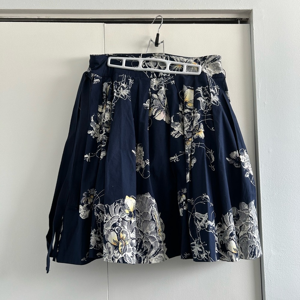 Anthropologie Odille Size 10 Floral Skirt EUC